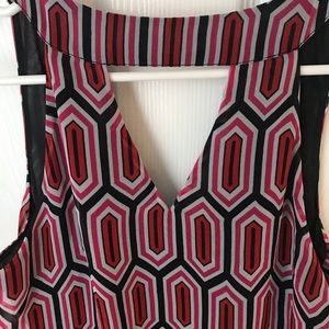 Banana Republic geometric print maxi dress!